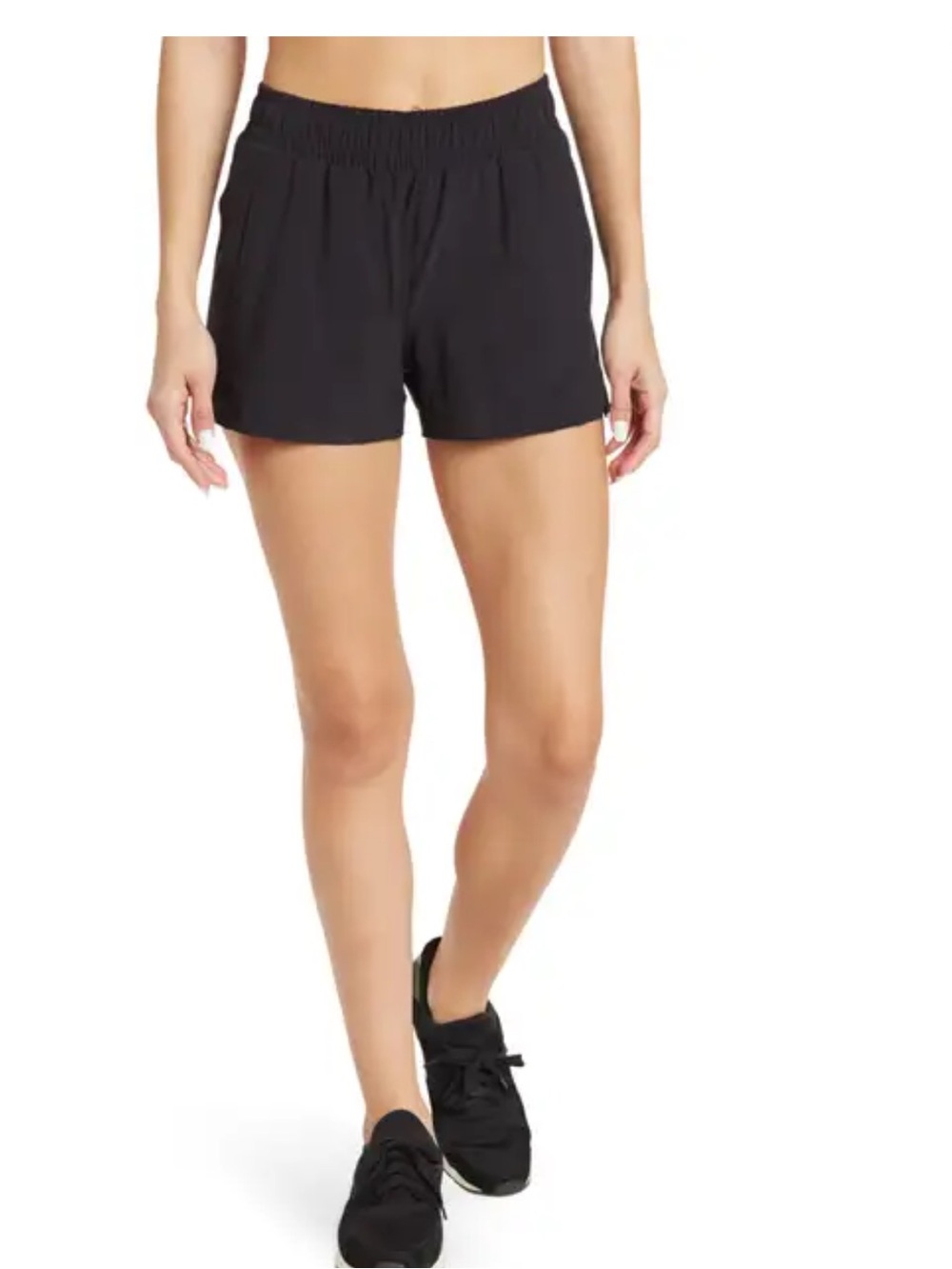 Z by Zella TAKE A HIKE TRAIL SHORT Black Sz Small